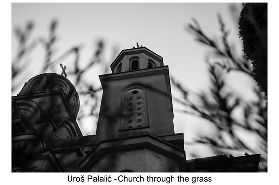 Uroš Palalić - 2001 - church through the grass izrada