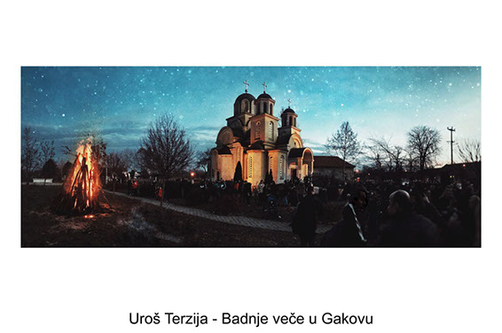 Uros Terzija - 1994 - Badnje veče u Gakovu -panorama izrada